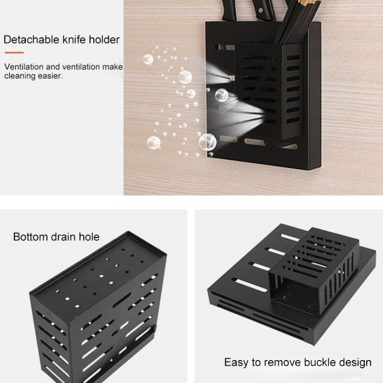 Stainless Steel Wall-mounted Kitchen Rack Hanging Seasoning Holder, Seasoning Holder