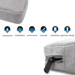 Simple Multi-functional Digital Device Travel Storage Bag for Phones, Power Bank, U-disk, Earphones, Data Cable and etc, Small Size: 16*11*5cm, Size: 16*11*5cm Black, Size: 16*11*5cm Pink, Size: 16*11*5cm Grey, DY01 16x11x5cm