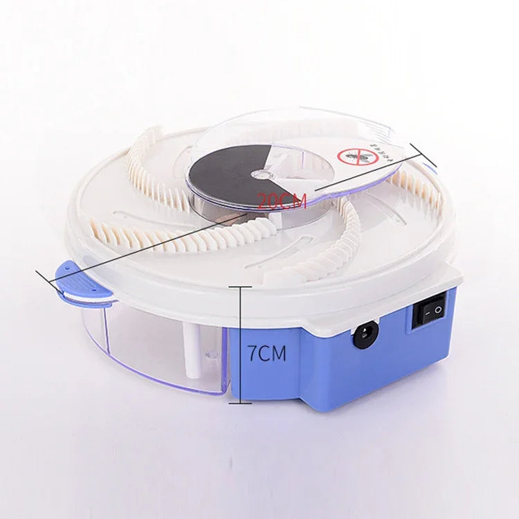 Electric Rotary Fly Catcher Flytrap Mosquito Killer Repellent, US Plug, US Plug