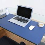 Multifunction Business Double Sided PU Leather Mouse Pad Keyboard Pad Table Mat Computer Desk Mat, Size: 120 x 60cm, Size: 120 x 60cm(Black Red), Size: 120 x 60cm, Size: 120 x 60cm(Green + Silver), Size: 120 x 60cm(Blue + Yellow)