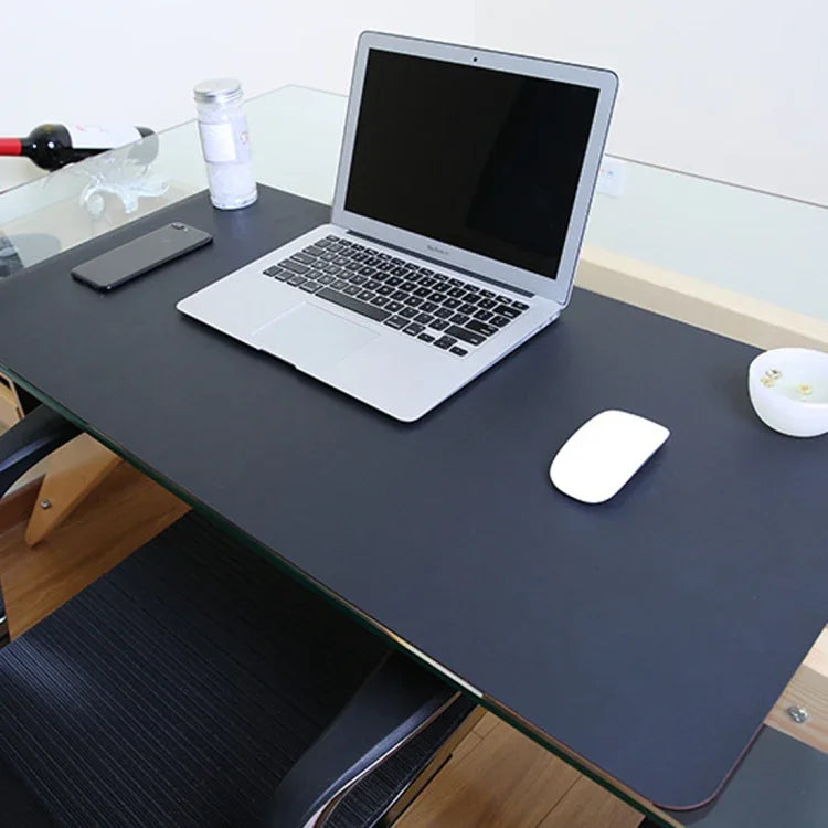 Multifunction Business PU Leather Mouse Pad Keyboard Pad Table Mat Computer Desk Mat, Size: 90 x 45cm, Size: 90 x 45cm(Black), Size: 90 x 45cm(Pink), Size: 90 x 45cm(Green), Size: 90 x 45cm(Sapphire Blue), Size: 90 x 45cm(Baby Blue)                    ...