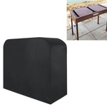 Anti-UV Waterproof Dust-proof 210D Oxford Cloth Folding BBQ Protective Cover Outdoor Gas Charcoal Electric Barbeque Grill Cover, Size: 145*61*117cm(Black), Size: 145*61*117cm
