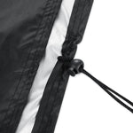 Anti-UV Waterproof Dust-proof 210D Oxford Cloth Folding BBQ Protective Cover Outdoor Gas Charcoal Electric Barbeque Grill Cover, Size: 145*61*117cm(Black), Size: 145*61*117cm