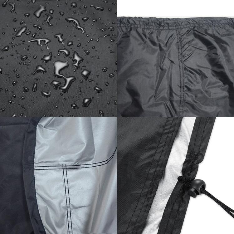 Outdoor Anti-UV Waterproof Dust-proof 210D Oxford Cloth BBQ Square Protective Bag Charcoal Barbeque Grill Cover, Size: 145x61x117cm, Size: 145x61x117cm
