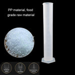 1000mL PP Plastic Spout Graduation Measuring Cylinder with Hexagonal Base, 1000ml