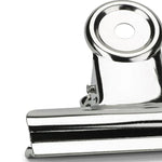 10pcs 50mm Silver Metal Stainless Steel Round Clip Notes Letter Paper Clip Office Bind Clip, 10PCS / 50mm