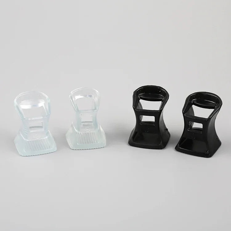 5 Pairs Hard Wearing Anti-slip PVC StoppersShoes High Heel Cover Protectors, Size: S ,Random Color Delivery, Size: S
