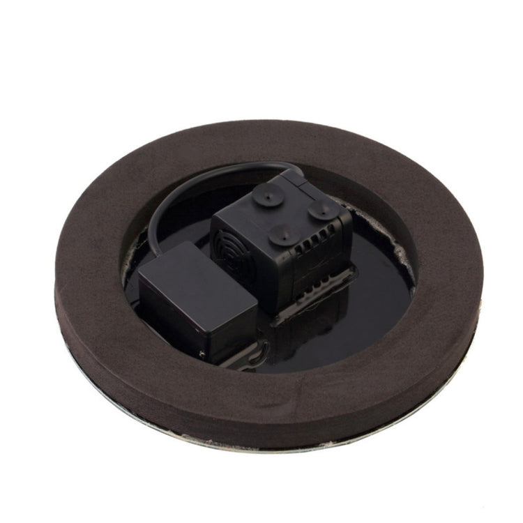 Solar Powered Water Pump Garden Fountain Floating Panel Watering Pond Kit for Waterfalls Water Display Park Pool Decoration Fountain, Diameter: 16cm, olar Powered Water Pump