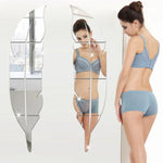 DIY Feather Style Acrylic Mirror Wall Stickers Home Room Mural Decoration Art Wall Sticker, Size: 30*120cm, 30*120cm (Silver), 30*120cm (Gold)