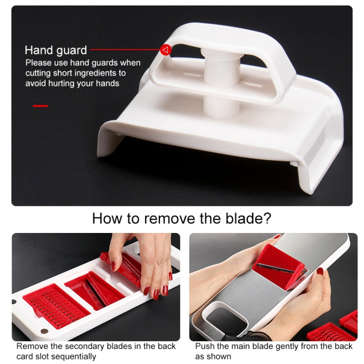 C321 Multifunctional Household Kitchen Stainless Steel Vegetables Cutter Potato Grater, C321