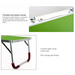 Rubber Mat Adjustable Portable Laptop Table Folding Stand Computer Reading Desk Bed Tray, Rubber Mat (Marble), Rubber Mat