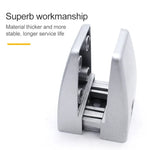 2 PCS Space Aluminum Alloy Desk Screen Clamps Screen Baffle