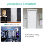 1 Pair 107 Stainless Steel Invisible Door Bead Spring Beads Special Bead Lock Door Bead, 107 Copper + stainless Steel Panel