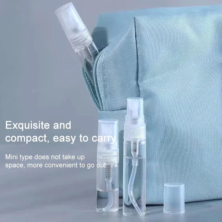 50 PCS Perfume Bottle Spray Bottle Perfume Bottle Empty Bottle, Capacity:10ML (Transparent), 10ML (Transparent)