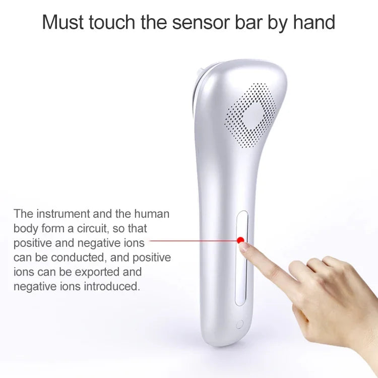 BLK-D020 Ion Import and Export Instrument Facial Beauty Massage Instrument Heating Vibration Ffacial Skin Care Instrument