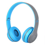 P47 Foldable Wireless Bluetooth Headphone with 3.5mm Audio Jack, Support MP3 / Call, P47 Green, P47 Black, P47 Blue, P47 Red, P47 White