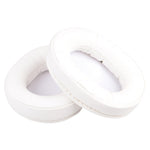 1 Pair Leather Sponge Protective Case for Steelseries Arctis 3 Pro  / Ice 5 / Ice 7 Headphone (White), IP6D2519A, IP6D2519B, IP6D2519C, IP6D2519D, IP6D2519E, IP6D2519F
