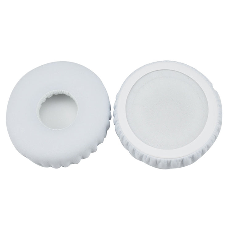 2pcs For JBL E40BT / T450 Headphones Imitation Leather + Foam Soft Earphone Protective Cover Earmuffs, For E40BT / T450 White, For E40BT / T450 Black