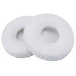 2pcs For JBL E40BT / T450 Headphones Imitation Leather + Foam Soft Earphone Protective Cover Earmuffs, For E40BT / T450 White, For E40BT / T450 Black