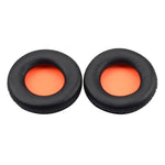 2 PCS For Steelseries Siberia V2 / V1 Frost Blue Orange Net Version Headphone Protective Cover Earmuffs, Orange Net Version, Grey Flannel Version, Black Flannel Version