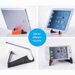 V Shape Universal Mobile Phone Tablet Bracket Holder