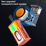 5W Portable Bullet TWS Wireless Bluetooth Speaker, (Purple), (Orange), (Green), (Grey)