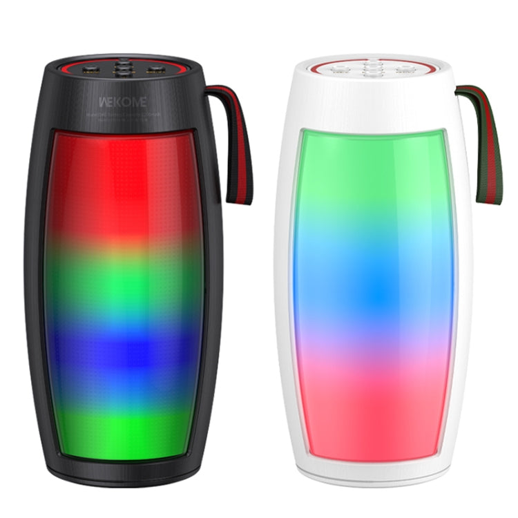 WEKOME D40 5W Sound Pulse Colorful Bluetooth Speaker, D40 (White), D40 (Black)