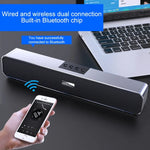 YINDIAO A36 Bluetooth 5.0 Smart Subwoofer Computer Wireless Bluetooth Speaker, Bluetooth Upgrade Version, Bluetooth Upgrade Version(Black)