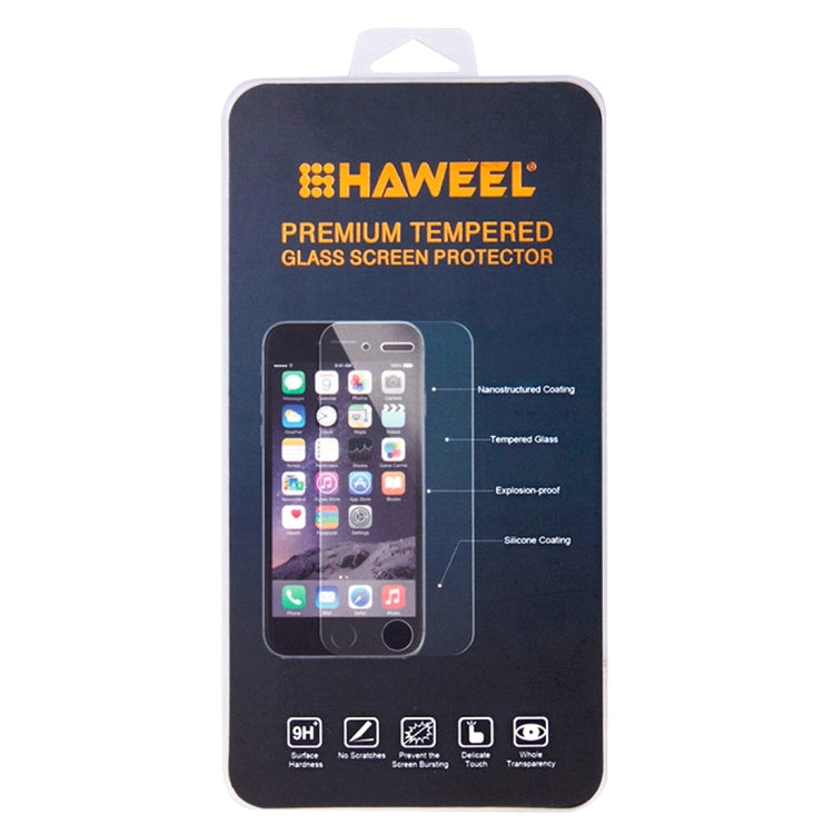 For iPhone 7 Plus Silk Printing Screen Protector 0.26mm 9H Surface Hardness 2.5D Explosion-proof Tempered Glass Screen Film