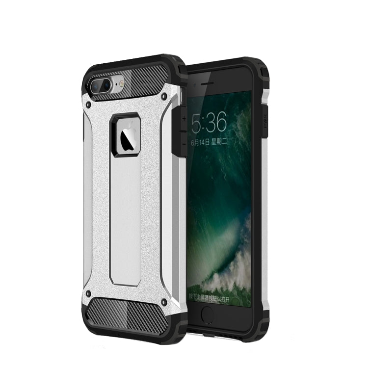 For iPhone 8 Plus & 7 Plus   Tough Armor TPU + PC Combination Case, For iPhone 7 Plus, For iPhone 8P & 7P