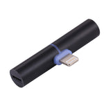 8 Pin Male to 3.5mm Female Earphone Audio Adapter for iPhone, iPad, iPod