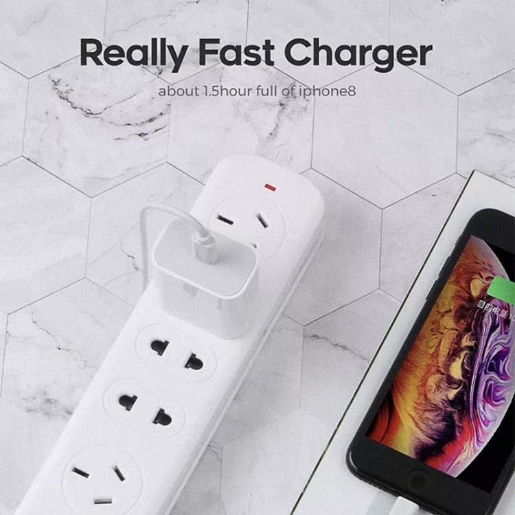 18W USB-C / Type-C Interface Travel Charger, US Plug, 18W US Plug