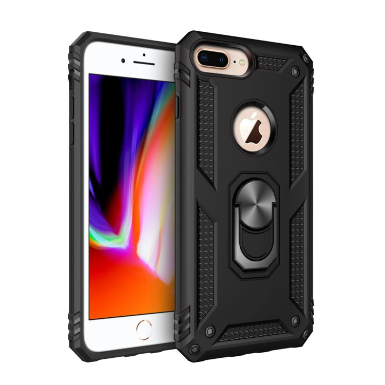 Sergeant Armor Shockproof TPU + PC Protective Case for iPhone 7 / 8 Plus, with 360 Degree Rotation Holder, For iPhone 7 / 8 Plus, iPhone 7 / 8 Plus