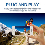 RQW-10D 2 in 1 USB 2.0 & 8 Pin 128GB Flash Drive, RQW-10D