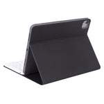 X-11BS Skin Plain Texture Detachable Bluetooth Keyboard Tablet Case for iPad Pro 11 inch 2020 / 2018, with Pen Slot & Backlight, White Keyboard
