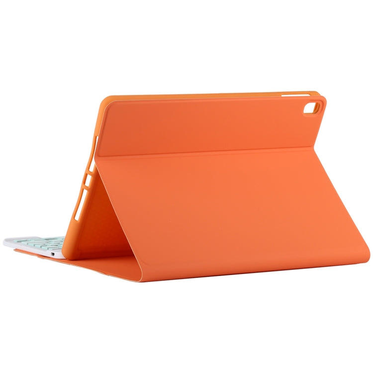 TG11B Detachable Bluetooth Green Keyboard + Microfiber Leather Tablet Case for iPad Pro 11 inch (2020), with Pen Slot & Holder, Green Keyboard