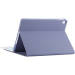 TG-102BC Detachable Bluetooth Green Keyboard + Microfiber Leather Tablet Case for iPad 10.2 inch / iPad Air (2019), with Touch Pad & Pen Slot & Holder, Green Keyboard