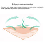 AS2 Spiral Shape Postoperative Rehabilitation Fake Breasts Silicone Breast Pad Nipple Cover 230g/Left, 230g/Left