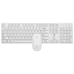ZGB 8820 Candy Color Wireless Keyboard + Mouse Set, 8820 (Black), 8820 (White)