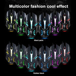 Chasing Leopard V17 USB 2400DPI Four-speed Adjustable Line Pattern Wired Optical Gaming Mouse with LED Breathing Light, Length: 1.45m, V17, V17 Jet Black