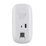 HXSJ M80 2.4GHz Wireless 1600DPI Three-speed Adjustable Optical Mute Mouse, Silver, White, Black, Grey, Gold, Rose Gold