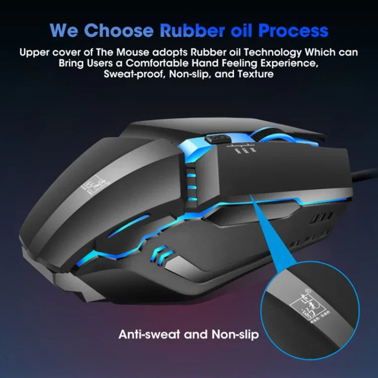 ZGB K3 USB RGB Streamer Wired Gaming Mouse