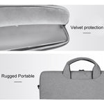 ST01S Waterproof Oxford Cloth Hidden Portable Strap One-shoulder Handbag for 14.1 inch Laptops, ST01S 14.1 inch Black, ST01S 14.1 inch Pink, ST01S 14.1 inch Light Grey, ST01S 14.1 inch Dark Gray, ST01S 14.1 inch Navy Blue