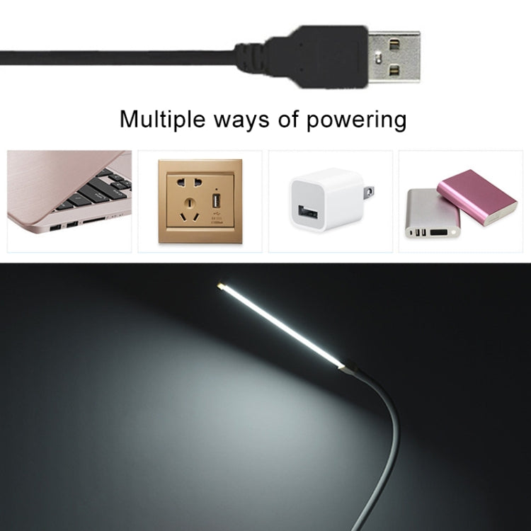 LED Desk Lamp 8W Folding Adjustable Eye Protection Table Lamp, USB Plug-in Version, USB Plug-in Version(White), USB Plug-in Version(Black)