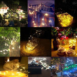 100 LEDs SMD 0603 Fairy Lamp Decorative Light, 10m Colorful Light, 10m White Light, 10m Warm White