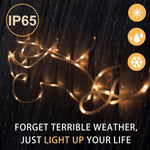 Solar Panel  water resistant  50 LED, 5m 50LED Blue Light, 5m 50LED White Light, 5m 50LED Warm White