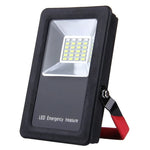 24 LEDs SMD5730 2400LM 6000-6500K Red and Blue Light Flashing Warning Lights Portable with Holder, 30W/2400LM 6000-6500K