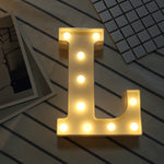 Dry Battery Powered Warm White Standing Hanging LED Holiday Light, A, N, O, B, P, C, Q, D, E, R, F, G, T, U, I, V, J, W, K, X, L, Z, M