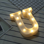 Dry Battery Powered Warm White Standing Hanging LED Holiday Light, N, A, B, O, C, P, D, Q, E, R, F, G, T, U, I, V, W, J, X, K, L, M, Z