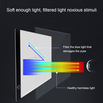 Ultra-thin A4 Size Portable USB LED Artcraft Tracing Light Box Copy Board Brightness Control for Artists Drawing Sketching Animation and X-ray Viewing, Brightness Control